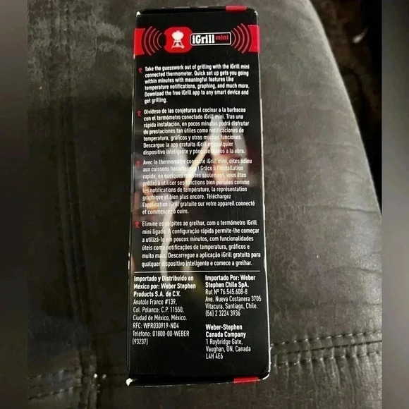 Weber iGrill Mini Digital All Bluetooth Thermometer 2156 - Picture 4 of 6